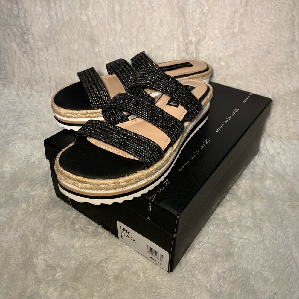 Black Platform Summer Sandal